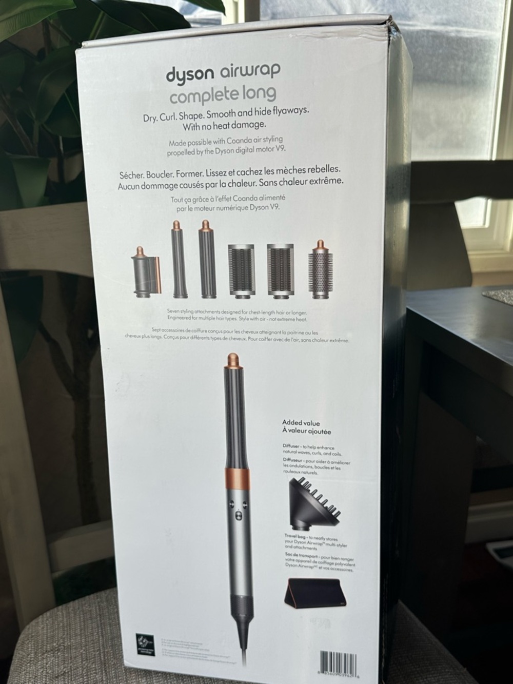 NEW Dyson Airwarp Complete Long 7 styling attachments